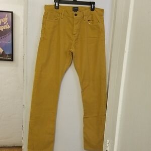 Club Monaco Mustard Corduroy Men’s Pants